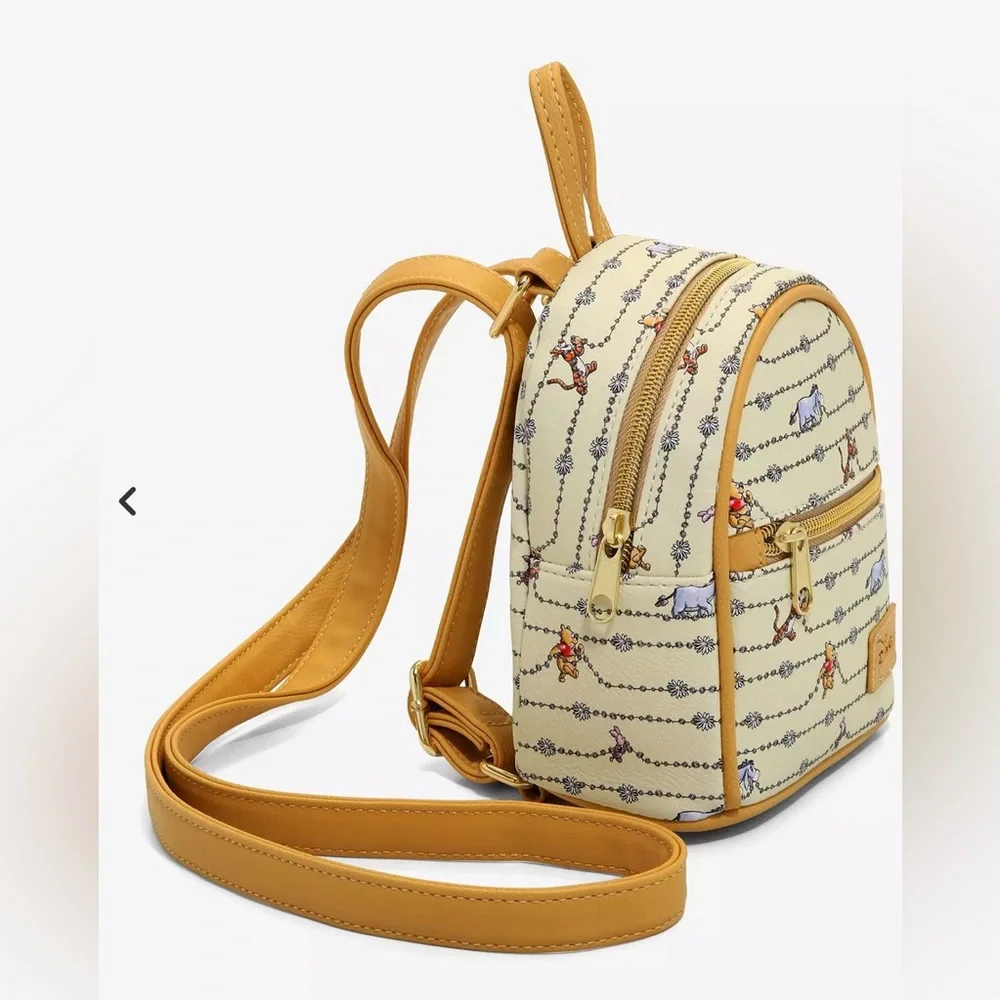 NWT Disney Winnie The Pooh Daisy Chains Micro Backpack - Picture 9 of 11